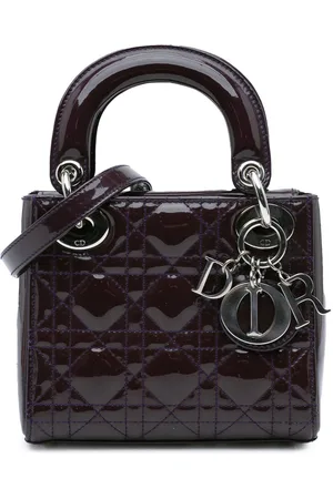 Dior 2015 Mini Patent Cannage Lady