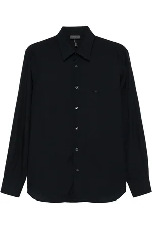 Emporio Armani Shirts Blue