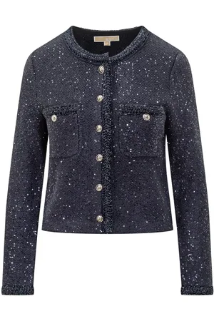 Michael Kors SEQUIN PKT SNAP JKT