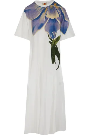 Farm Rio Jurkjes & Tunieken 328963 Flower Maxi Dress