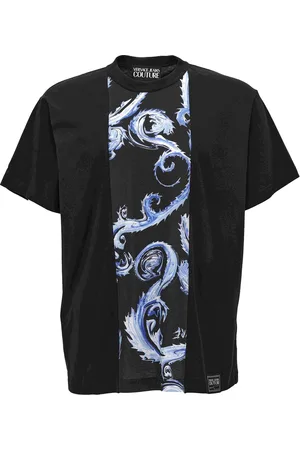 VERSACE T-shirts and Polos Black