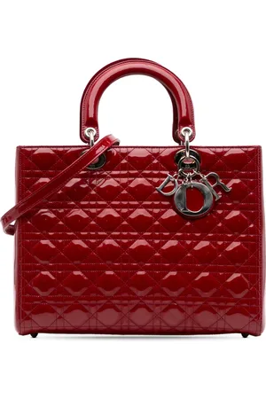 Dior 2012 Large Patent Cannage Lady