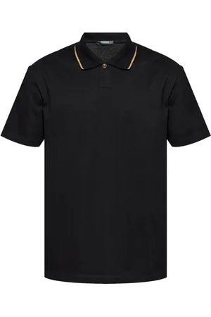 VERSACE T-shirts And Polos Black
