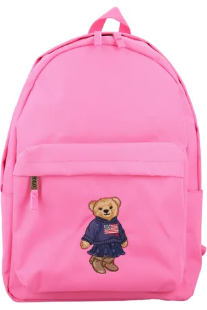 Ralph Lauren Backpack Bear Rosa