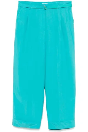Liu Jo WHITE Trousers Blue