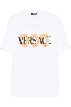 VERSACE T-shirts And Polos White