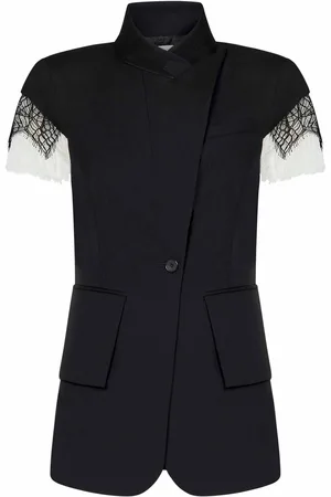 Alexander McQueen Black wool blazer