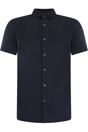 Valenza Heren Interlock Supima Shirt Blauw