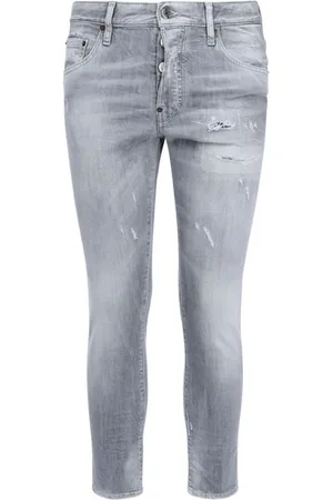 Dsquared2 Grey stretch denim Skater Jean jeans