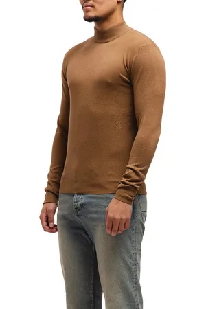 Richesse Knitted Turtleneck Brown