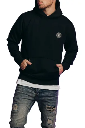 Richesse BADGE HOODIE ZWART