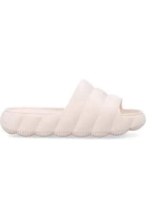 Moncler Lilo Slides Shoes Bianco