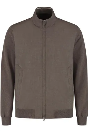 Paul & Shark Silk Cotton Zipped Sweater