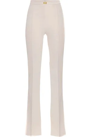 Elisabetta Franchi Trousers Cyan