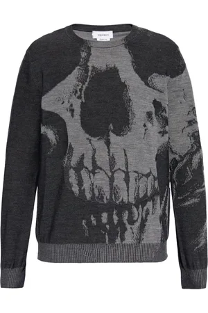 Alexander McQueen Sweaters Grey