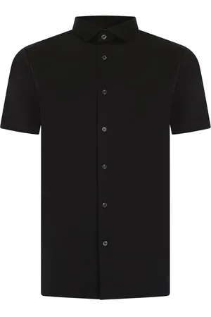 Valenza Heren Interlock Supima Shirt Zwart