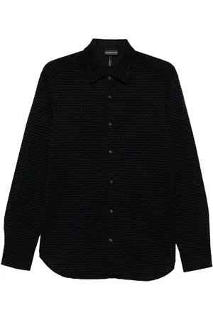 Emporio Armani Shirts Blue