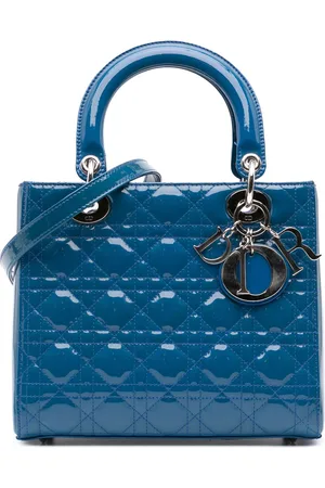 Dior 2014 Medium Patent Cannage Lady