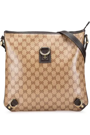 Gucci 2000-2015 GG Crystal Abbey D Ring Crossbody