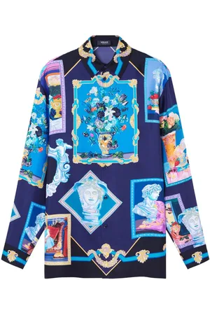 VERSACE Shirts Blue