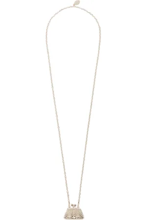 Max Mara Weekend Pasticcino Bag Gold Necklace Gold
