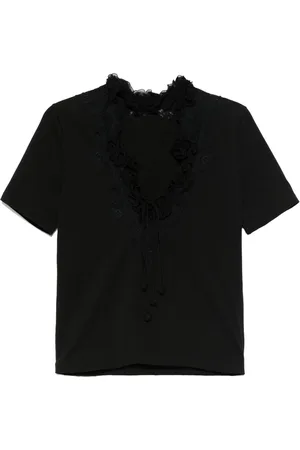 ERMANNO SCERVINO T-Shirts And Polos Black