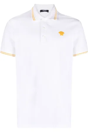 VERSACE T-shirts And Polos White