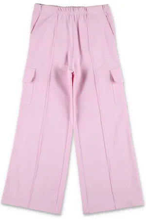 Palm Angels Cargo Fleece Pant Track Rosa