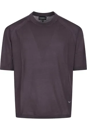 Emporio Armani Short Sleeve Sweater Black