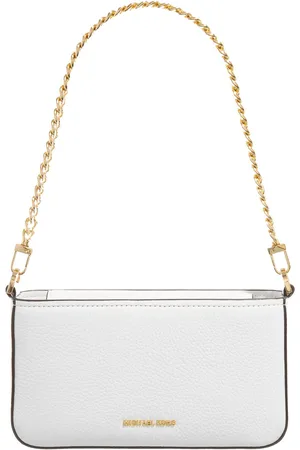 Michael Kors Sm Conv Xbody Pouchette Optic White
