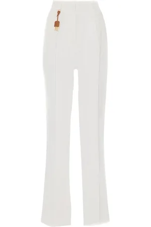 Elisabetta Franchi Trousers Cyan