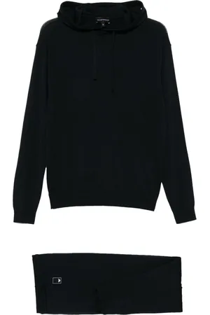 Emporio Armani Sweaters Blue