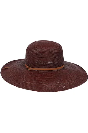 Borsalino Hats Leather Brown