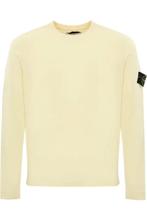 Stone Island Sweaters White