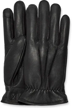 UGG Point Leather Glove Black