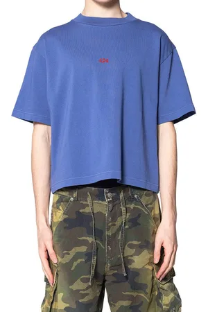424 FAIRFAX ALIAS CROPPED TEE VINTAGE AVIO/DYE