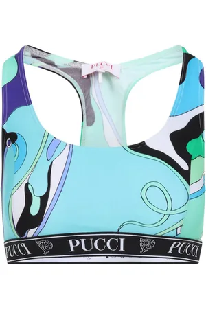 Emilio Pucci Top Verde Acqua