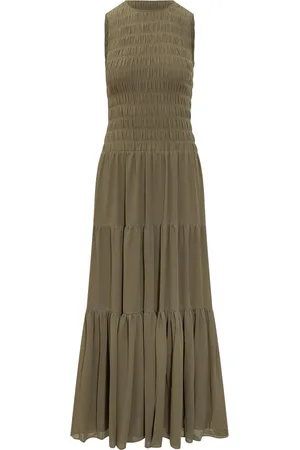 Michael Kors SMOCKED TANK DRESS
