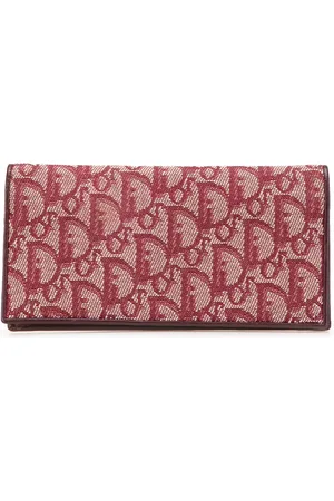 Dior 2003 issimo Trotter Canvas Long Wallet