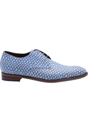 Floris van Bommel Veterschoen Blue