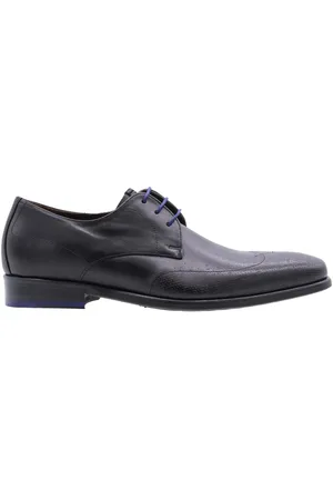 Floris van Bommel Veterschoen Black