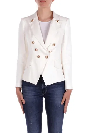 Elisabetta Franchi Jackets Ivory