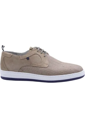 Floris van Bommel Veterschoen Beige