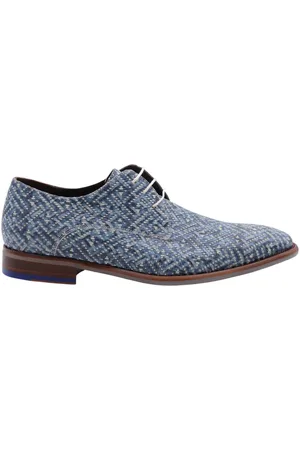 Floris van Bommel Veterschoen Blue