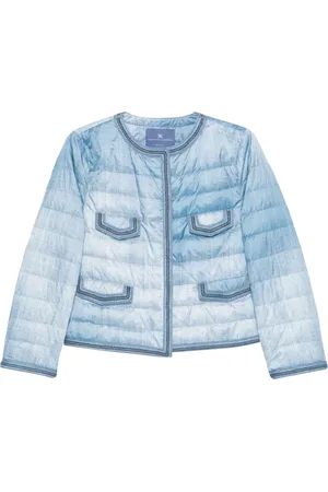 ERMANNO SCERVINO Coats Clear Blue
