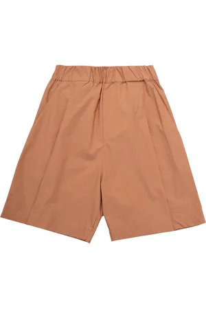 A PAPER KID Shorts Popeline Curcuma