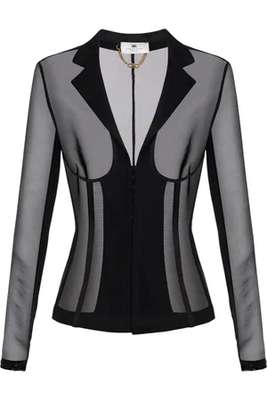 Elisabetta Franchi Blazers Black
