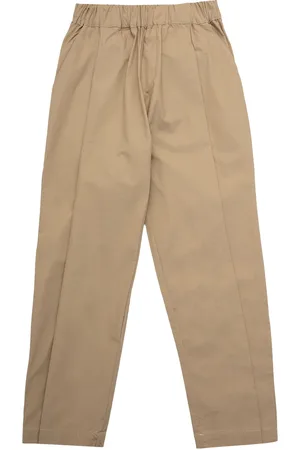 A PAPER KID Pantalone Popeline Arso