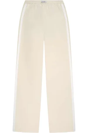 Quotrell Ella Stripe Pants | Butter Yellow/white