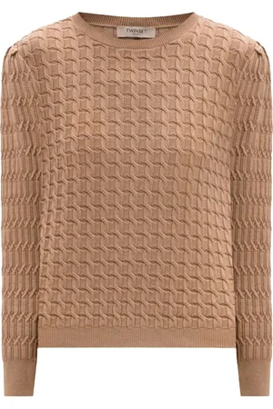 Twin-Set Sweaters Brown